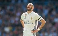 MADRID, SPAIN - APRIL 02: Karim Benzema of Real Madrid reacts during the La Liga match between Real Madrid CF and Deportivo Alaves on April 2, 2017 in Madrid, Spain. (Photo by Denis Doyle/Getty Images)